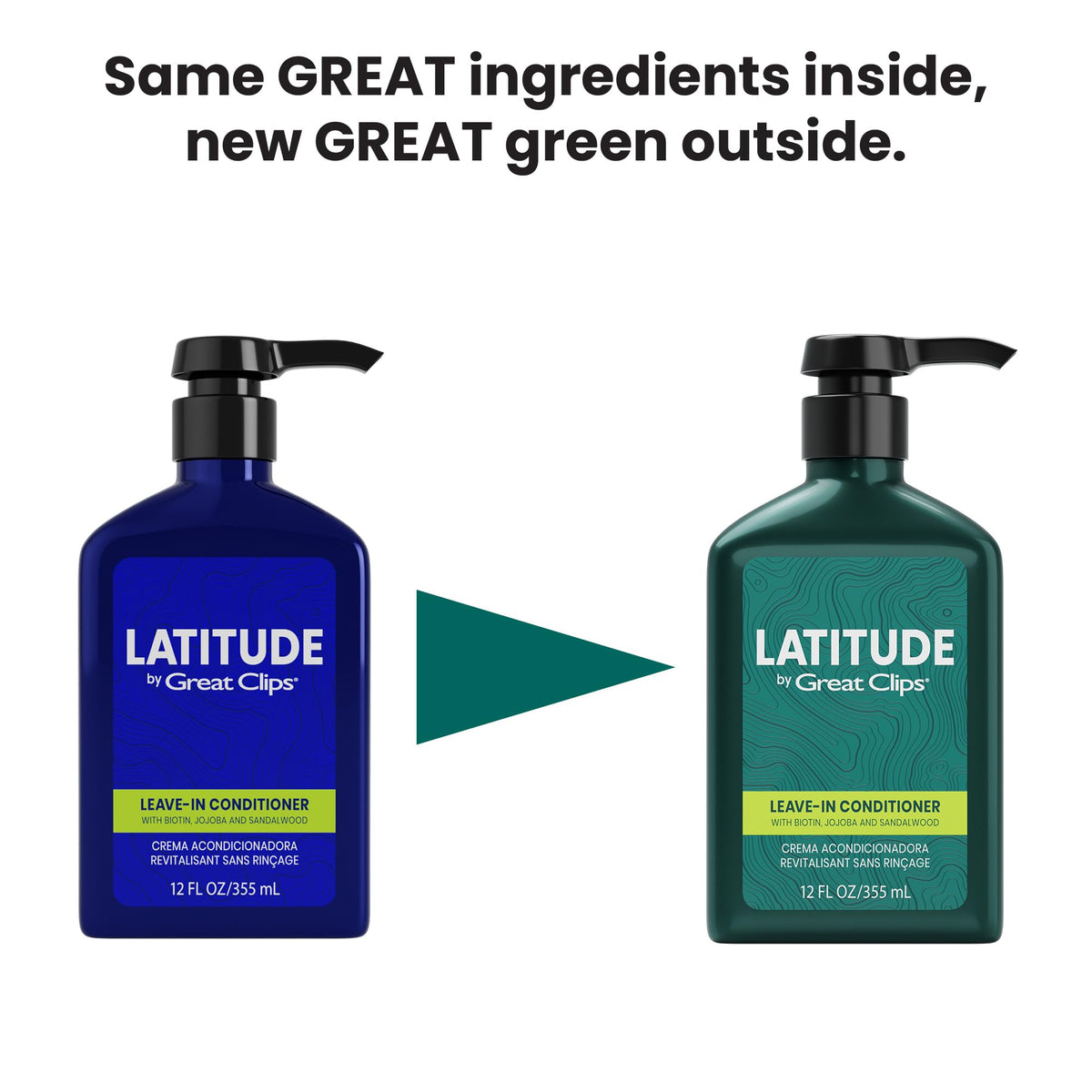 GREAT CLIPS LATITUDE conditioner texture close-up highlighting lightweight hydration