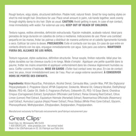 GREAT CLIPS styled hair side profile showing natural texture benefit