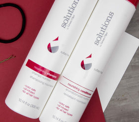 GREAT CLIPS shampoo texture and argan oil lather demonstrating hydration