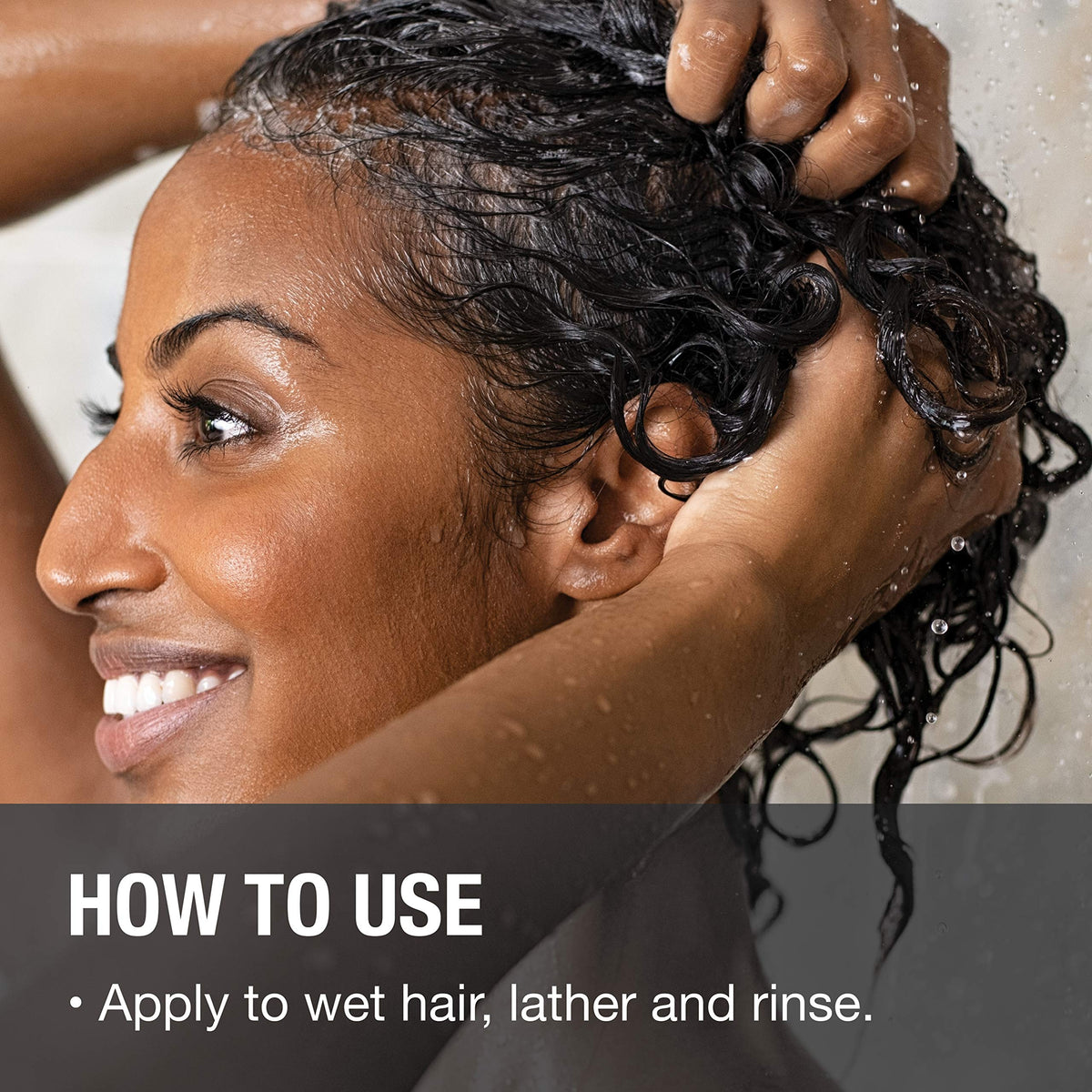 GREAT CLIPS shampoo lather on curly hair improving definition and frizz control