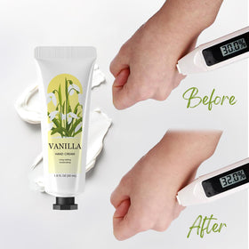 Green Canyon Spa mini lotion in purse proving travel-ready hand hydration on the go