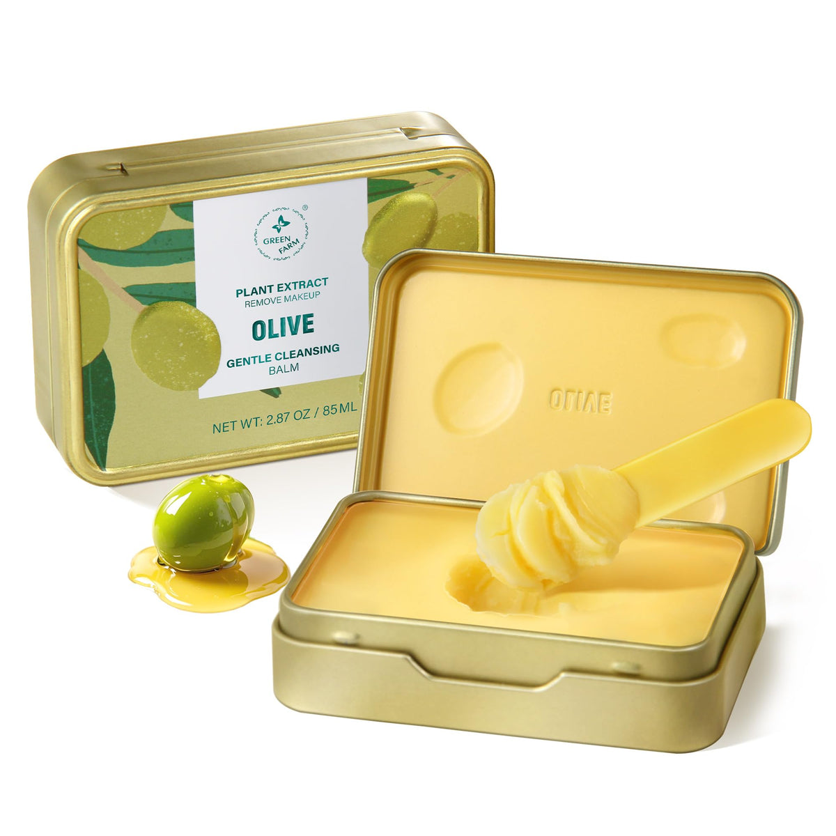 GREEN FARM front jar view showing packaging and brand clarity