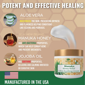 Green Leaf Naturals close-up of aloe and jojoba highlighting natural ingredient benefit