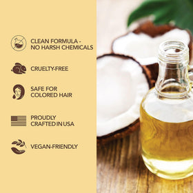 Green Leaf Naturals conditioner creamy texture close-up for hydration