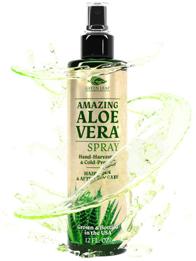 Green Leaf Naturals front packaging showing bottle and label benefits