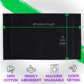 GREEN LIFESTYLE cotton texture close-up showing plush absorbent weave