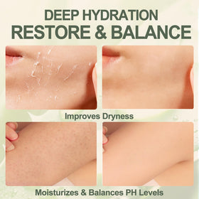 GreenBliss applying lotion on hand to demonstrate quick absorption and softness