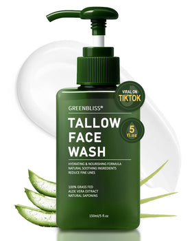 GreenBliss jar front view showing cleanser and clean packaging benefit