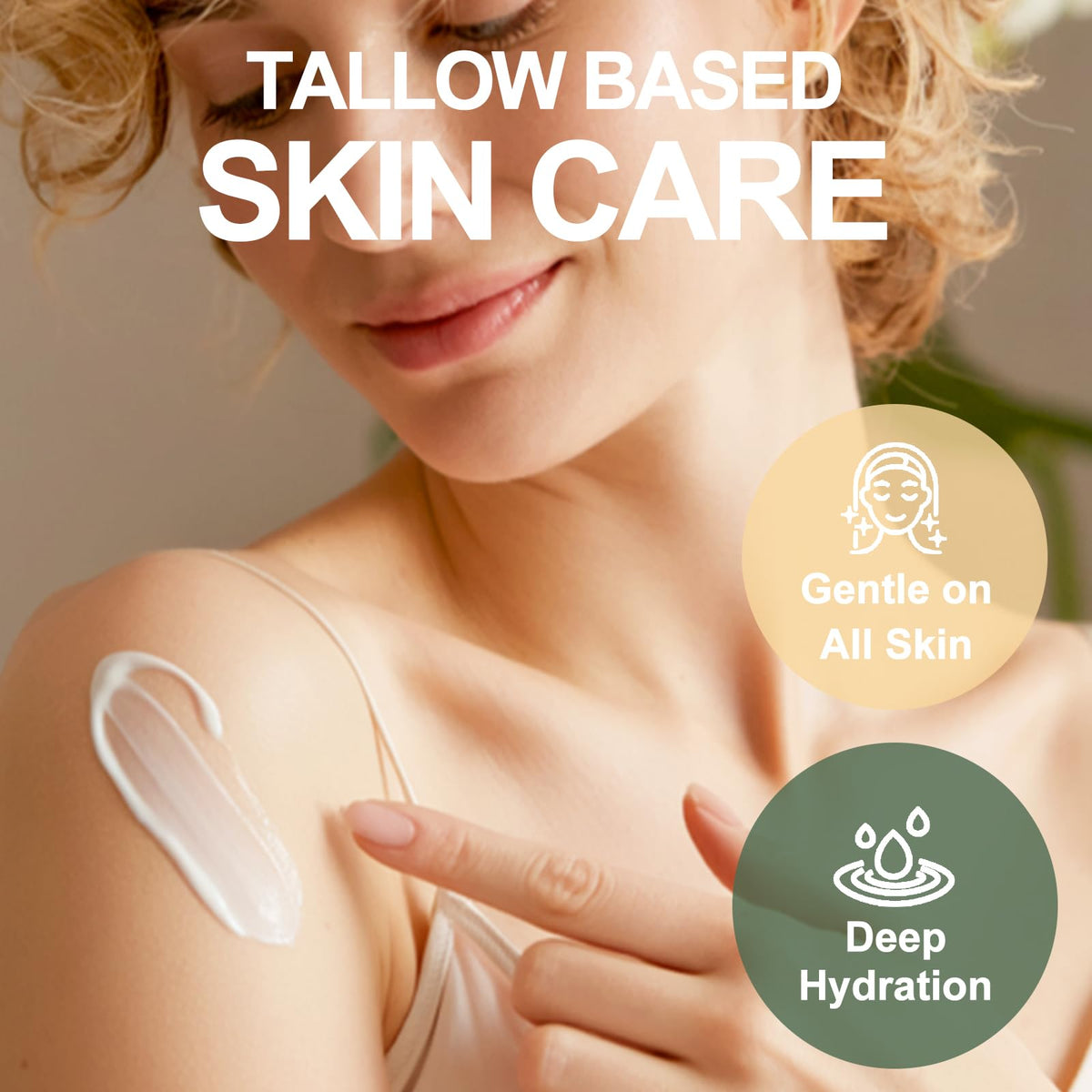 GreenBliss close-up texture showing creamy spread that hydrates instantly
