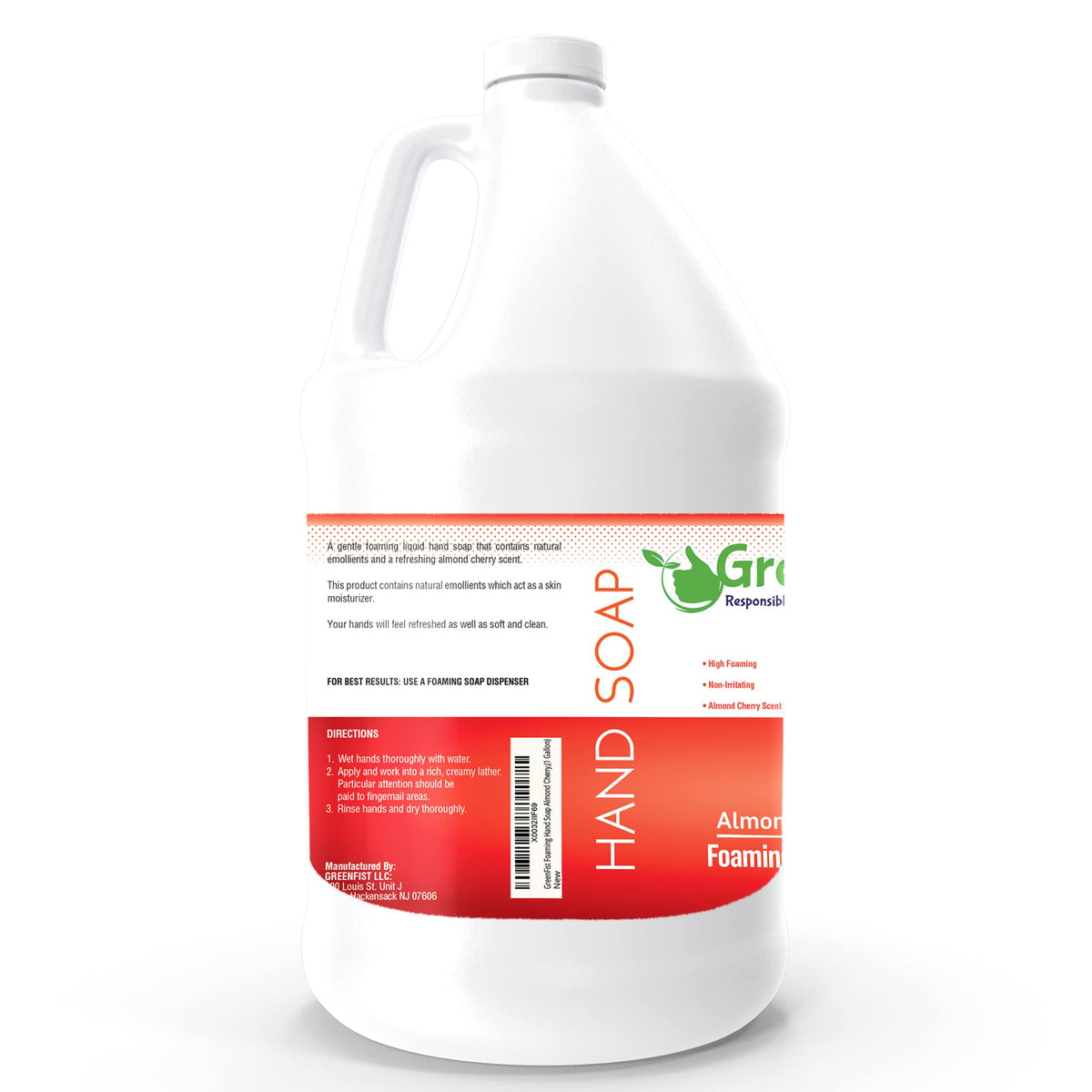 GreenFist refill being used at a commercial sink showing reduced refill frequency benefit