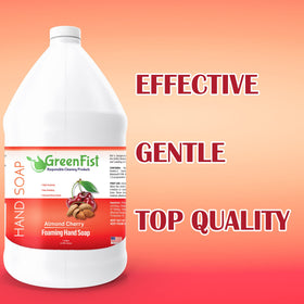 GreenFist back label close-up displaying ingredients and safety information benefit