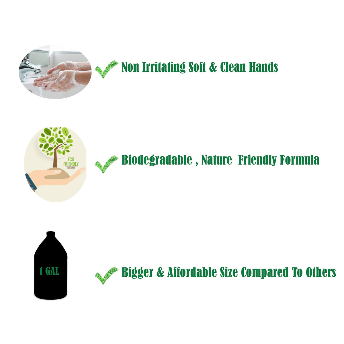 GreenFist lavender foam texture on hand demonstrating rich lather and moisturizing benefit