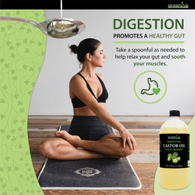 GreenIVe bottle on bathroom shelf lifestyle suggesting easy daily routine use