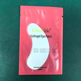 GreenLife close-up of hydrogel texture highlighting collagen and aloe comfort