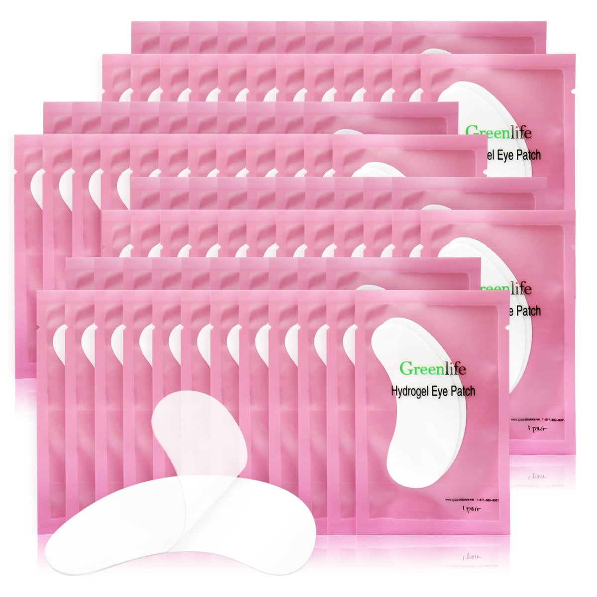 GreenLife front packaging showing kit size and benefits for lash techs