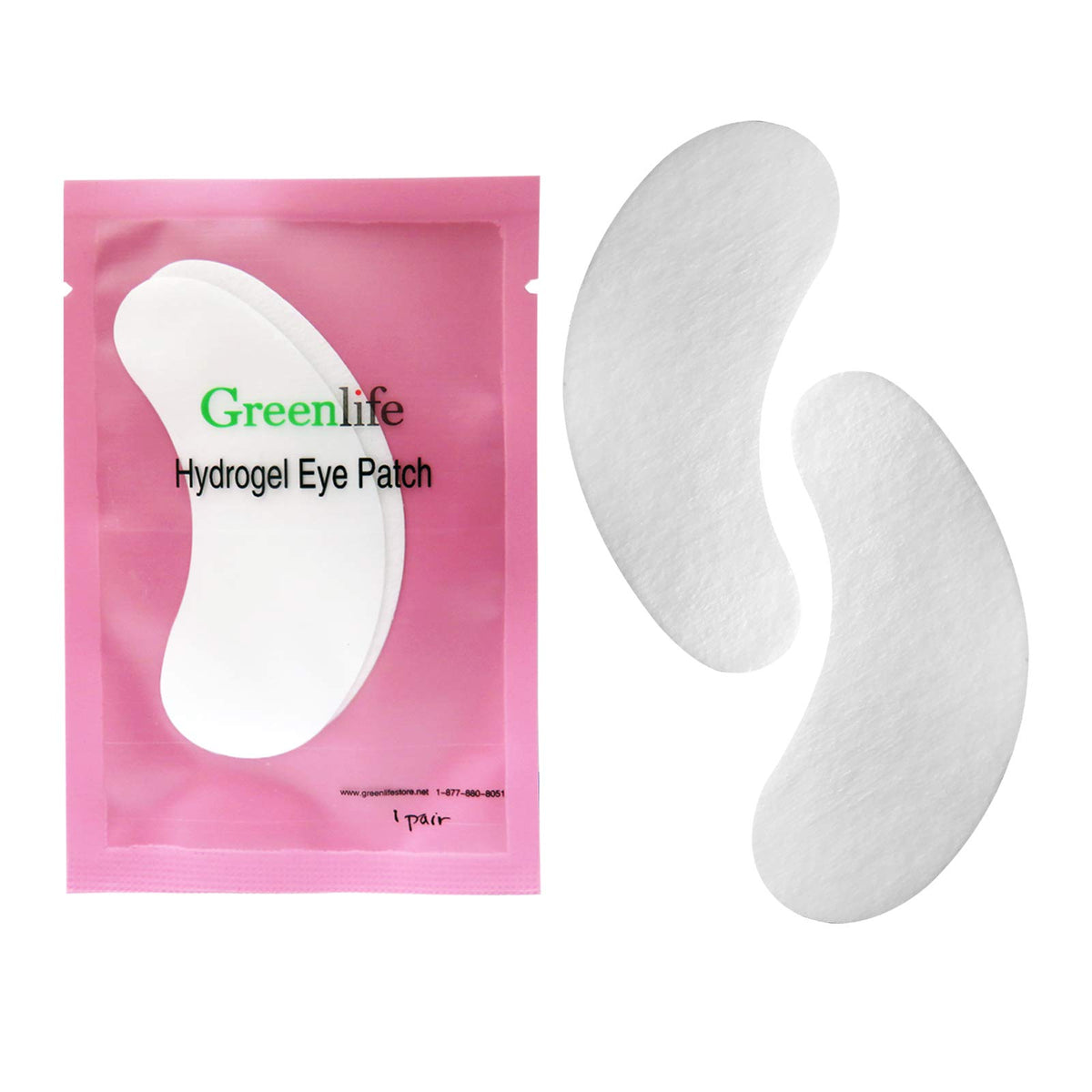 GreenLife individually wrapped foil pouch indicating sterile single use