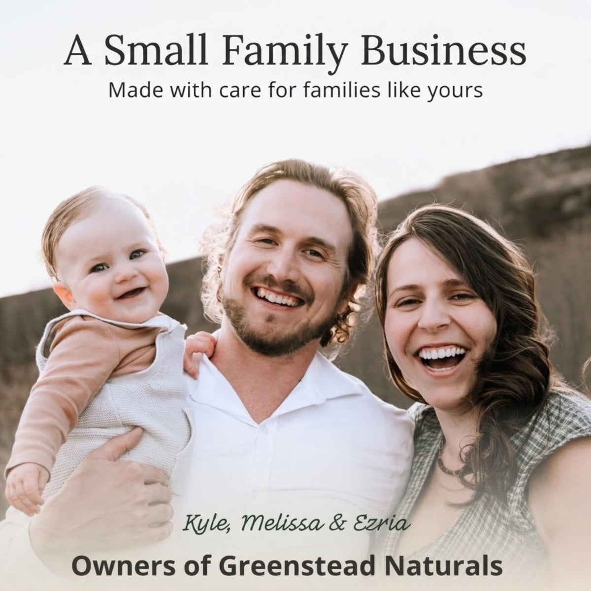 Greenstead Naturals packaging detail showing recyclable jar and ingredient list clarity
