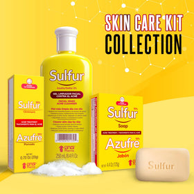 grisi soap label close-up displaying 10% azufre for oil control clarity