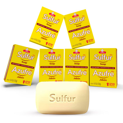grisi soap front packaging showing six individually boxed bars and benefits