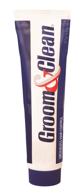 Groom & Clean texture closeup demonstrating lightweight lotion consistency and non-greasy finish