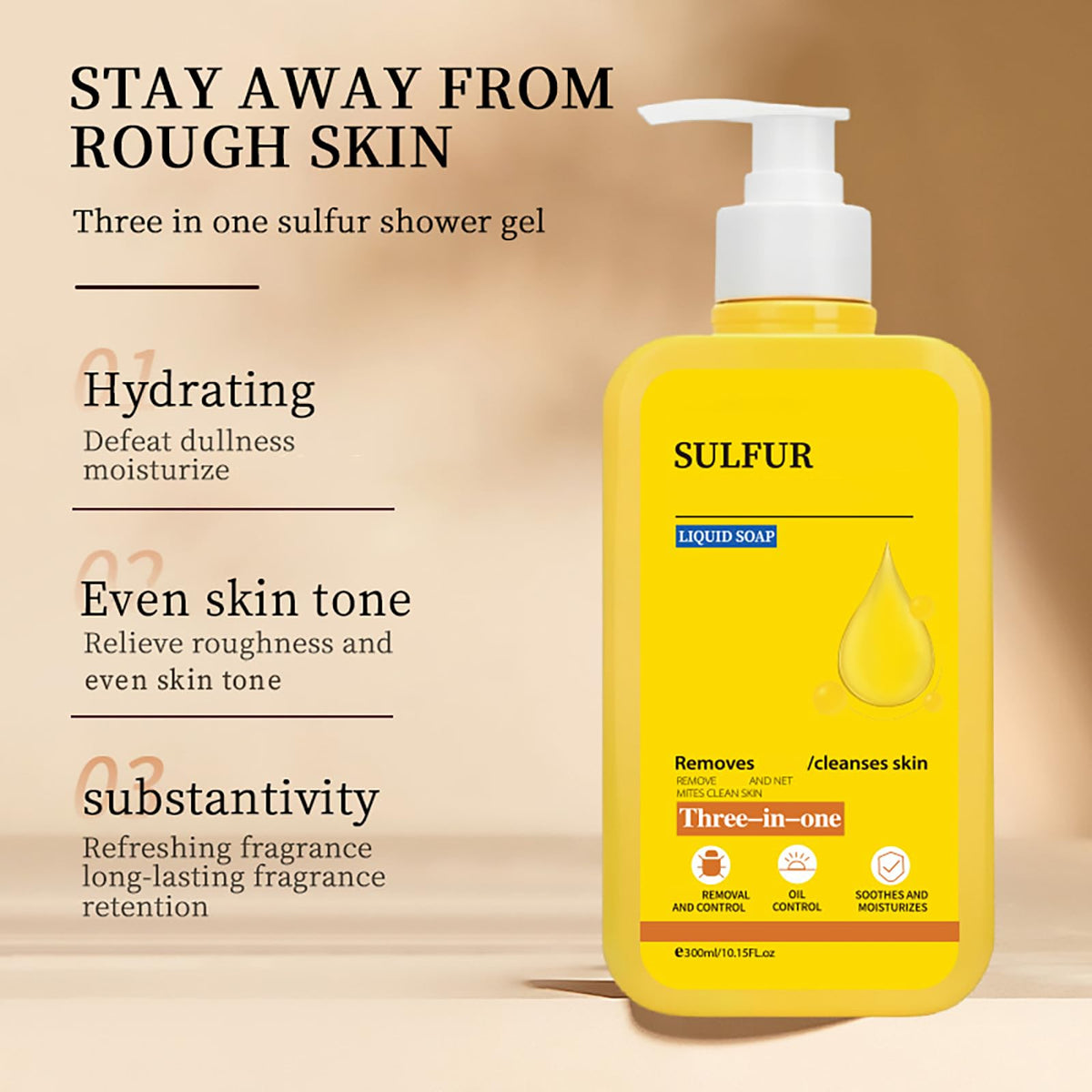 Grospe creamy lather texture demonstrating rich foam and gentle feel