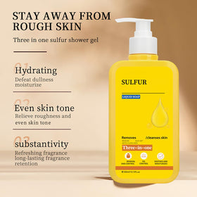 Grospe creamy lather texture demonstrating rich foam and gentle feel
