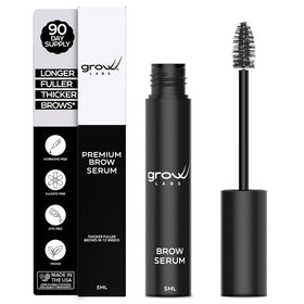Grow Labs in-bathroom morning routine setting showing effortless daily use benefit