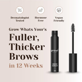 Grow Labs clear serum drop close-up showing lightweight texture and fast absorption