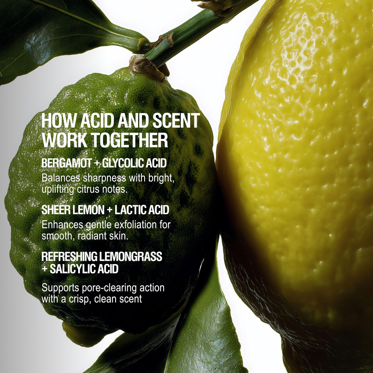 Grown Alchemist illustrative before-and-after skin texture improvement benefit