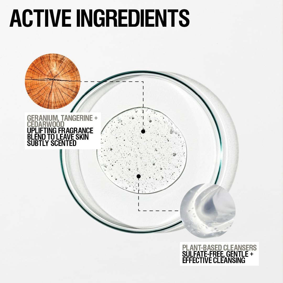 Grown Alchemist gel texture close-up highlighting creamy lather and hydration