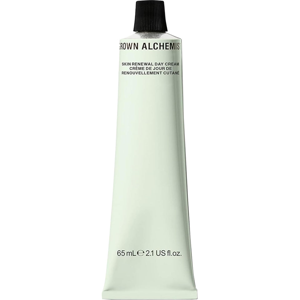 Grown Alchemist front packaging showing clean design and 65ml size for shelf appeal