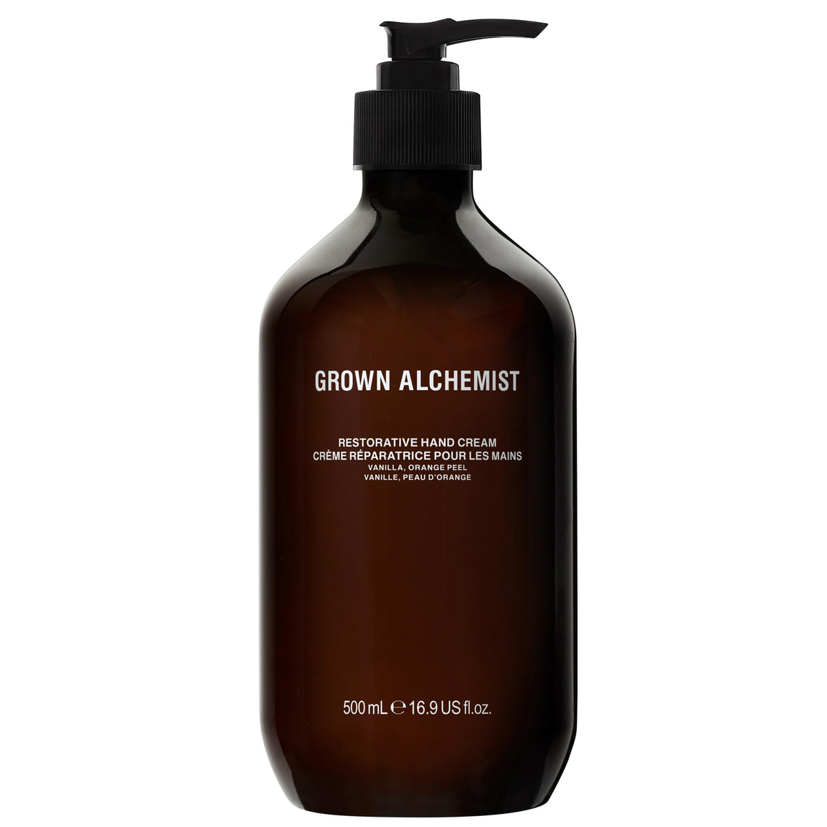 Grown Alchemist front packaging showing bottle and label, indicating premium hydration