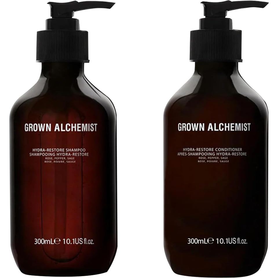 Grown Alchemist front packaging showing set and benefits
