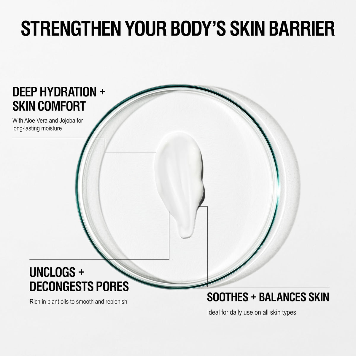 Grown Alchemist open jar texture highlighting creamy gel-cream and fast absorption benefit