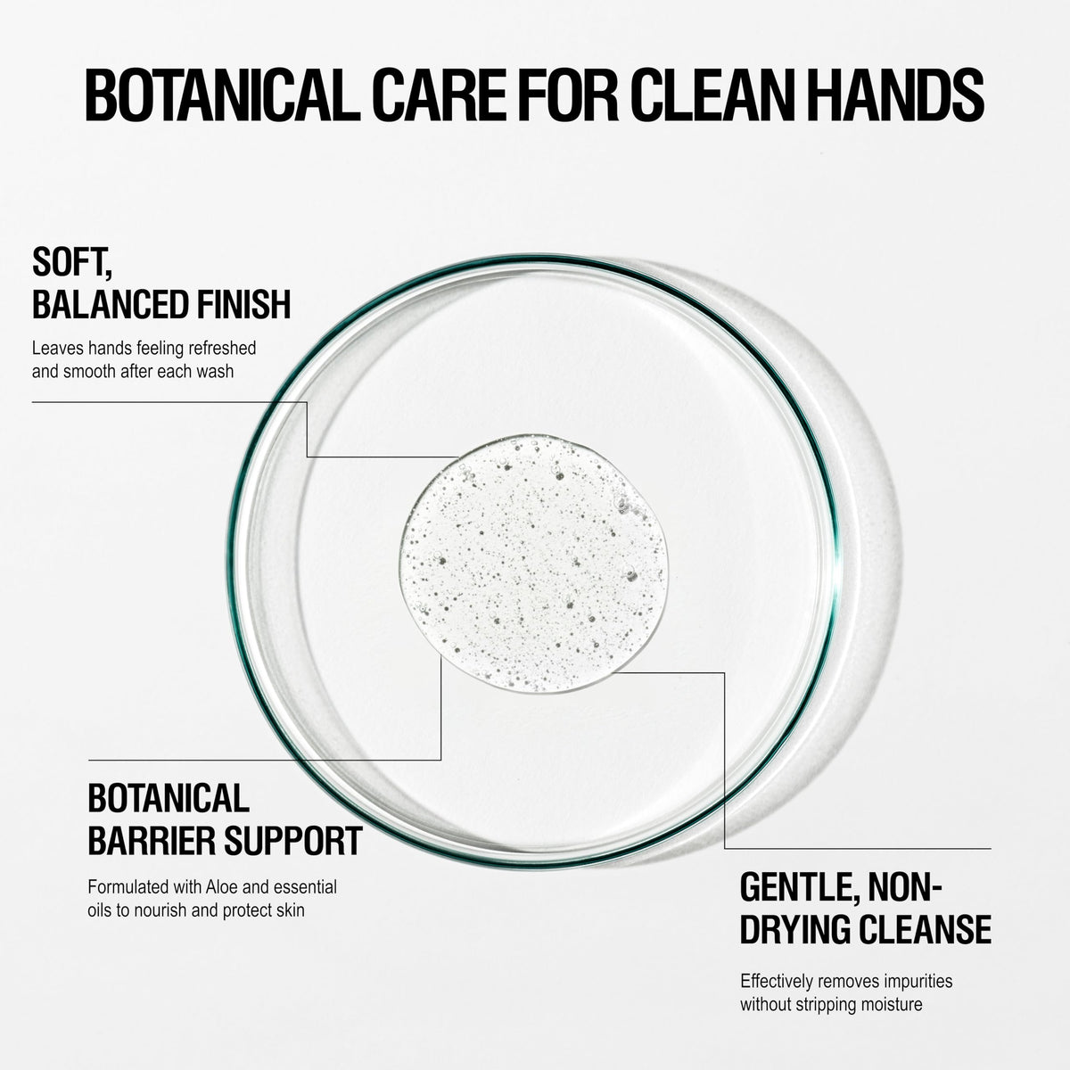 Grown Alchemist pouring refill into dispenser for easy sustainable topping up