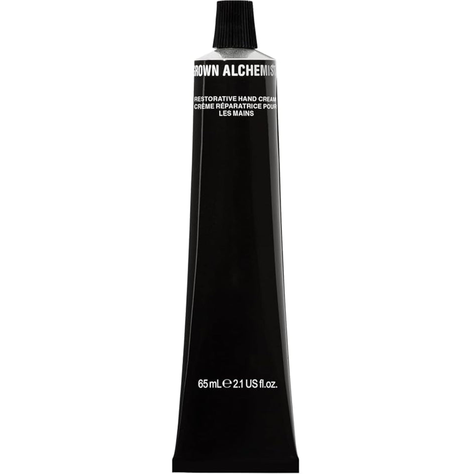Grown Alchemist front tube showing product name and benefits