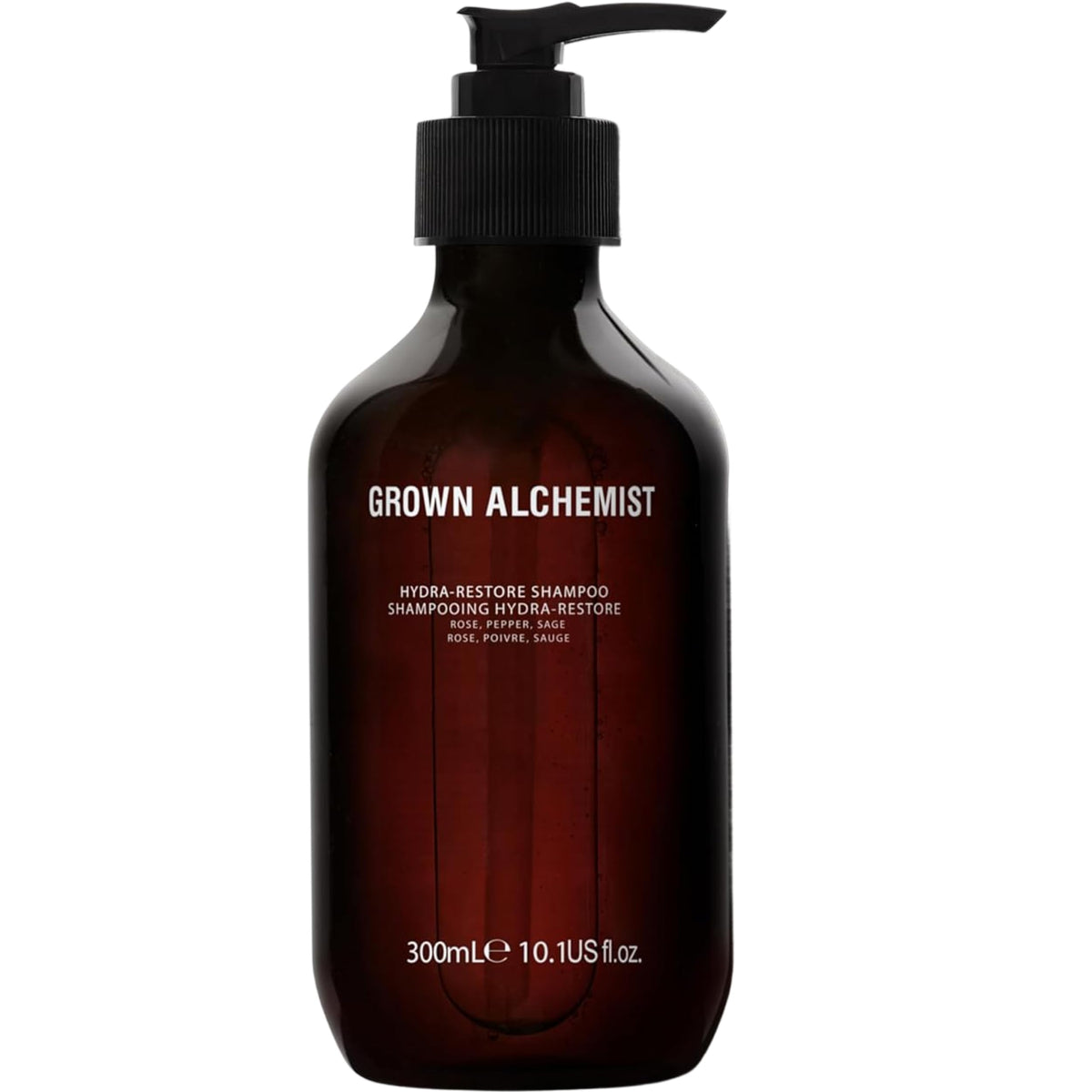 Grown Alchemist front packaging showing bottle and label for reassurance