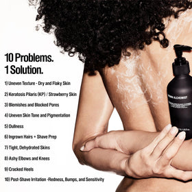 Grown Alchemist bottle in hand illustrating the 300mL size