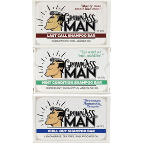 Grown Ass Man Co. close-up texture and rich lather demonstrating effective cleansing