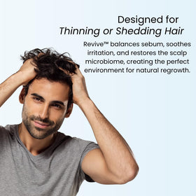 GROWPLEX styled hair before and after for visibly stronger-looking strands