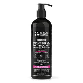 Growth Essence front bottle showing label and benefits