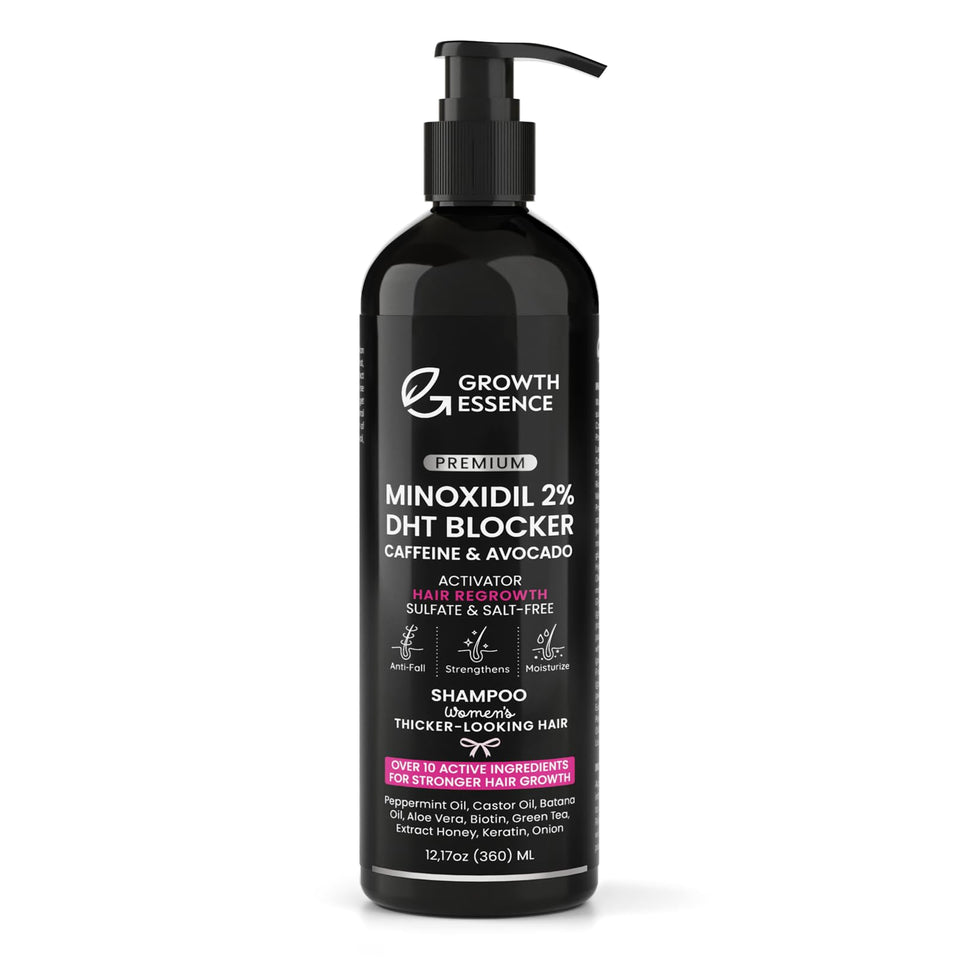 Growth Essence front bottle showing label and benefits