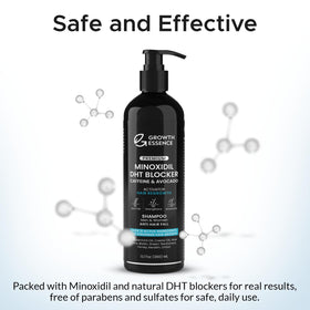 Growth Essence lather on scalp demonstrating cleansing and ingredient contact benefit
