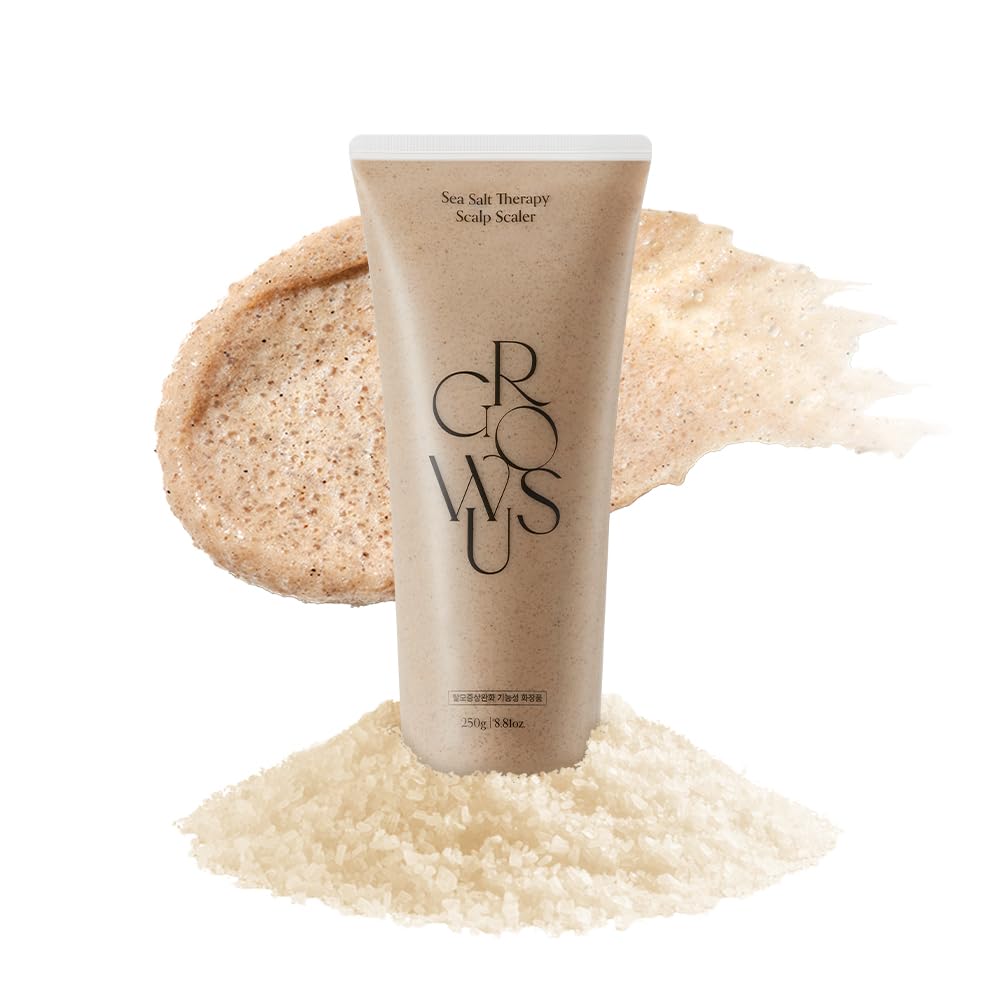 GROWUS front packaging showing clean scalp benefits
