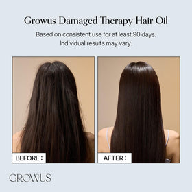 GROWUS label close-up displaying key ingredients for transparency and trust
