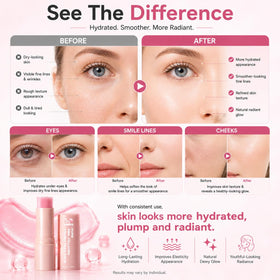 gtalmp swiped on lips and cheek for subtle glow and makeup-ready finish benefit