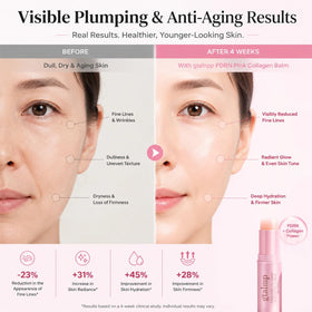 gtalmp applying balm to neck in lifestyle shot for hydrated, even-looking skin