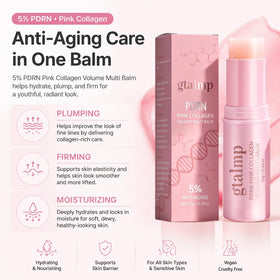 gtalmp stick beside serum bottle for size comparison and layering guidance