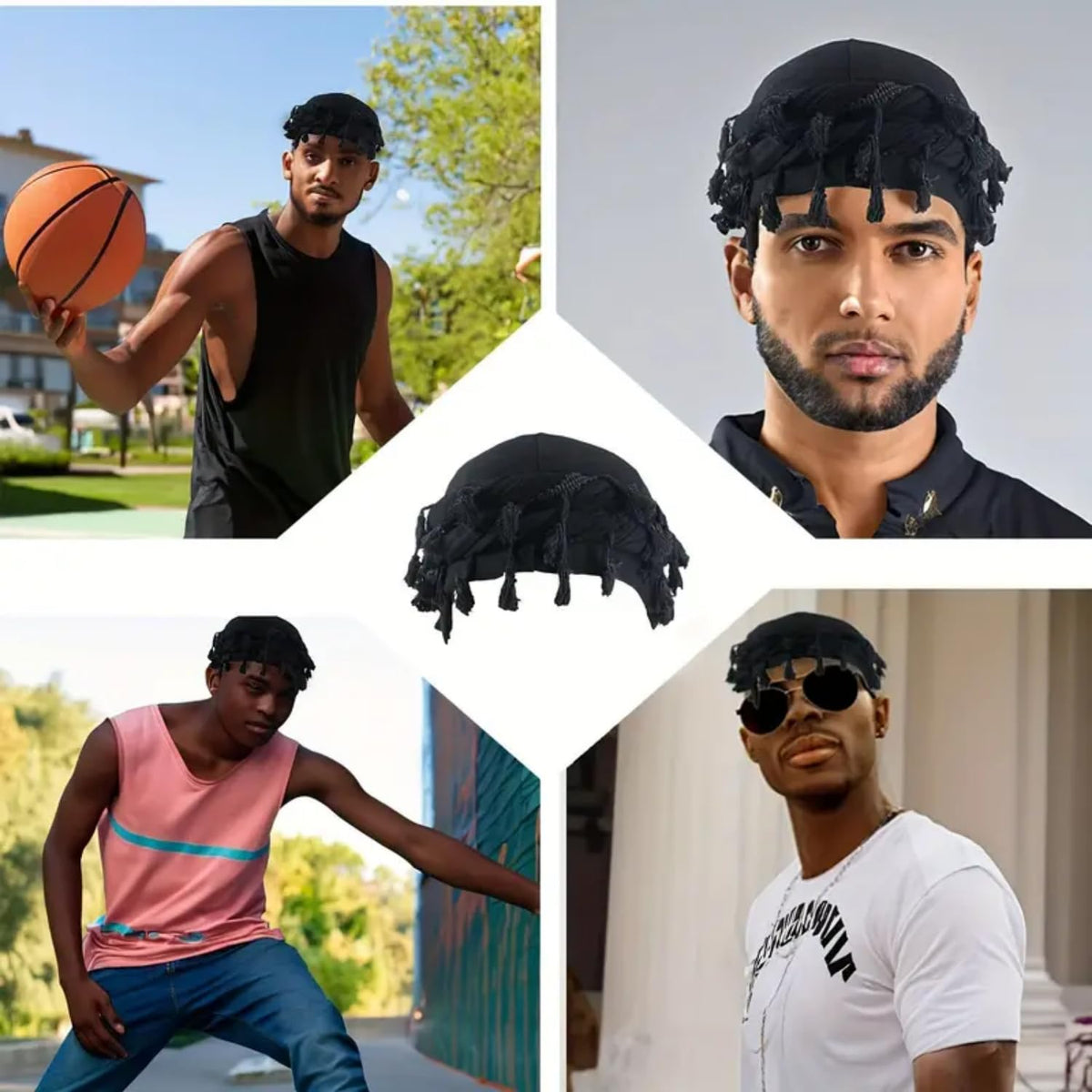 Gturytr styled with casual outfit, adds vintage flair and coverage