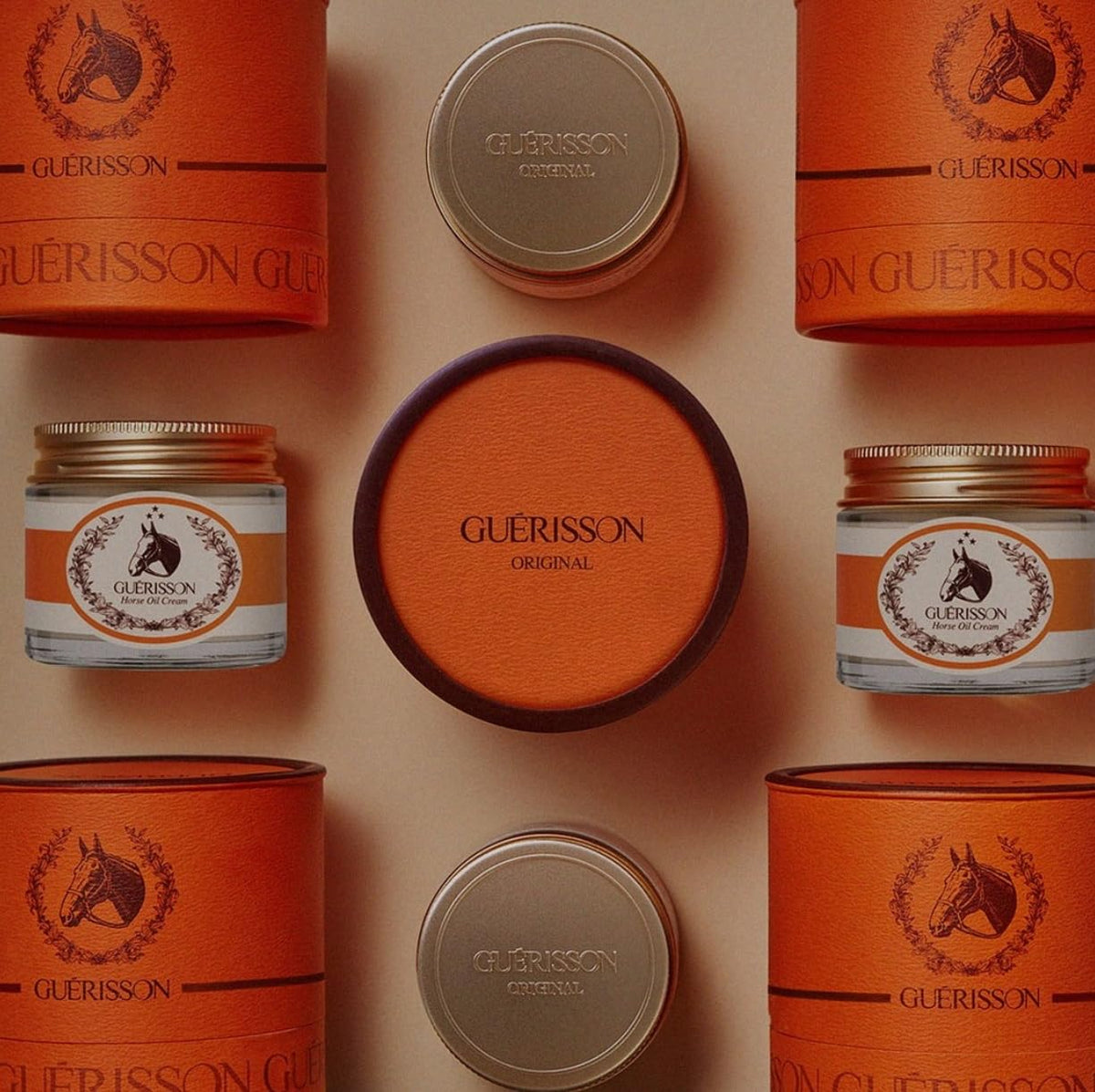 GUERISSON jar on vanity styling for daily routine inspiration